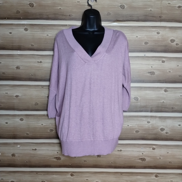Matty M women‎ 3/4 slevee pink Sweatshirt size small - Picture 1 of 9